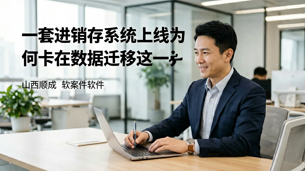 一套进销存系统上线为何卡在数据迁移这一关